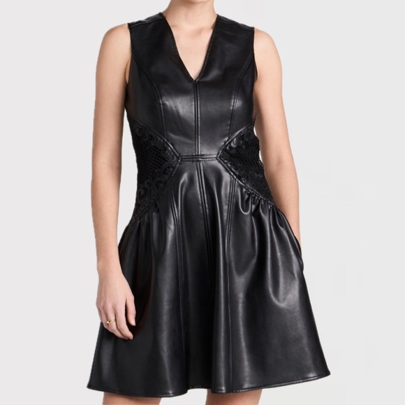 Shoshanna Ria Dress Jet Black